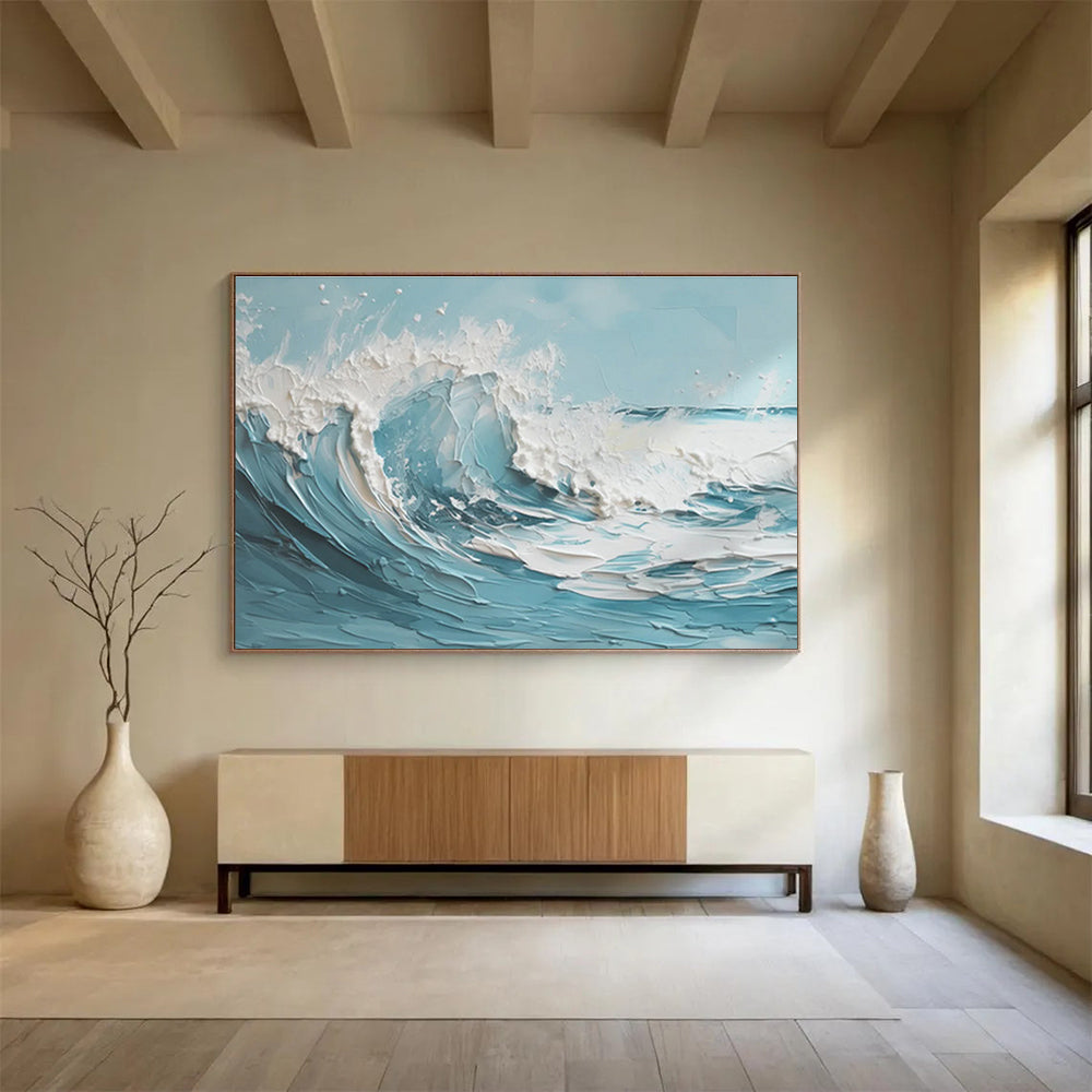 Bespoke Large Abstract Wall Art for Corporate Headquarters DKH042
