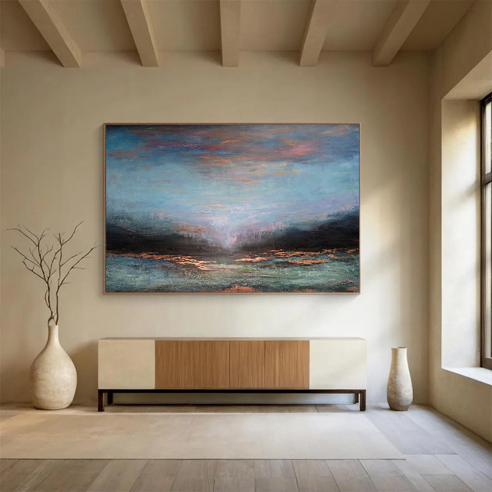 Massive Textured Handmade Abstract Canvas for Aesthetic Transformations DKH780