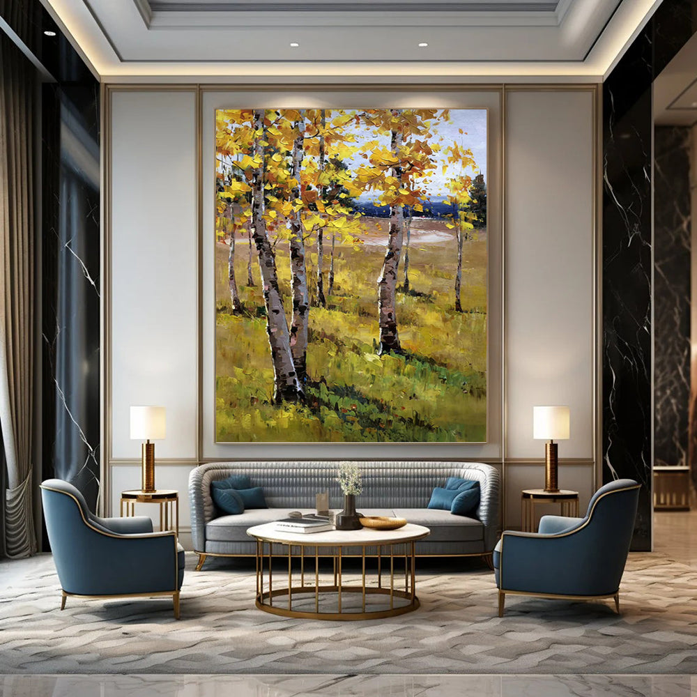 Sophisticated Hand - Painted Textured Abstract Canvas for Hallway & Living Room DKH1284