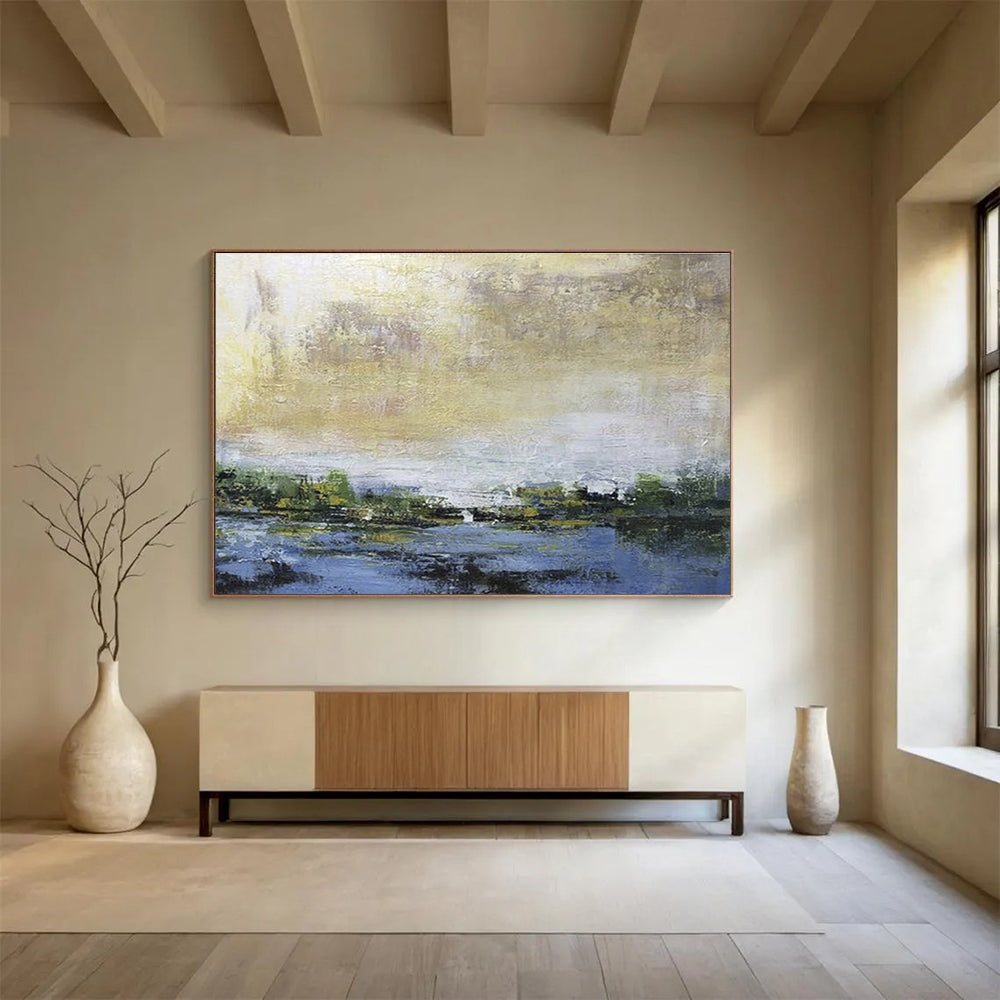 Breathtaking Giant Abstract Canvas for Bedroom & Entryway DKH195