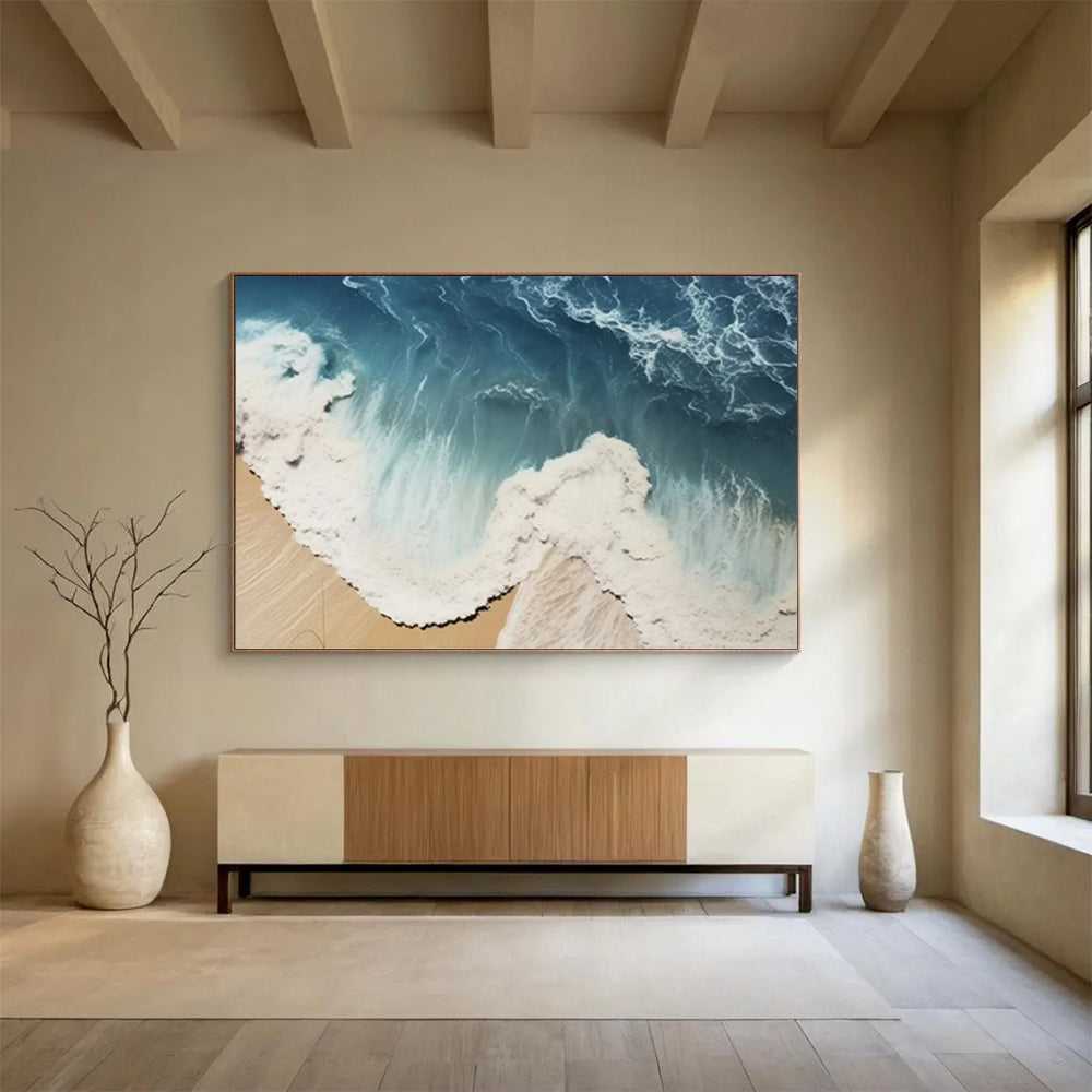 Massive Abstract Wall Art for Dining Room & Entryway LargeART1549