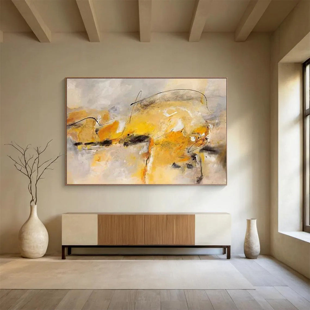 Massive Abstract Painting for Office & Entryway DKH431