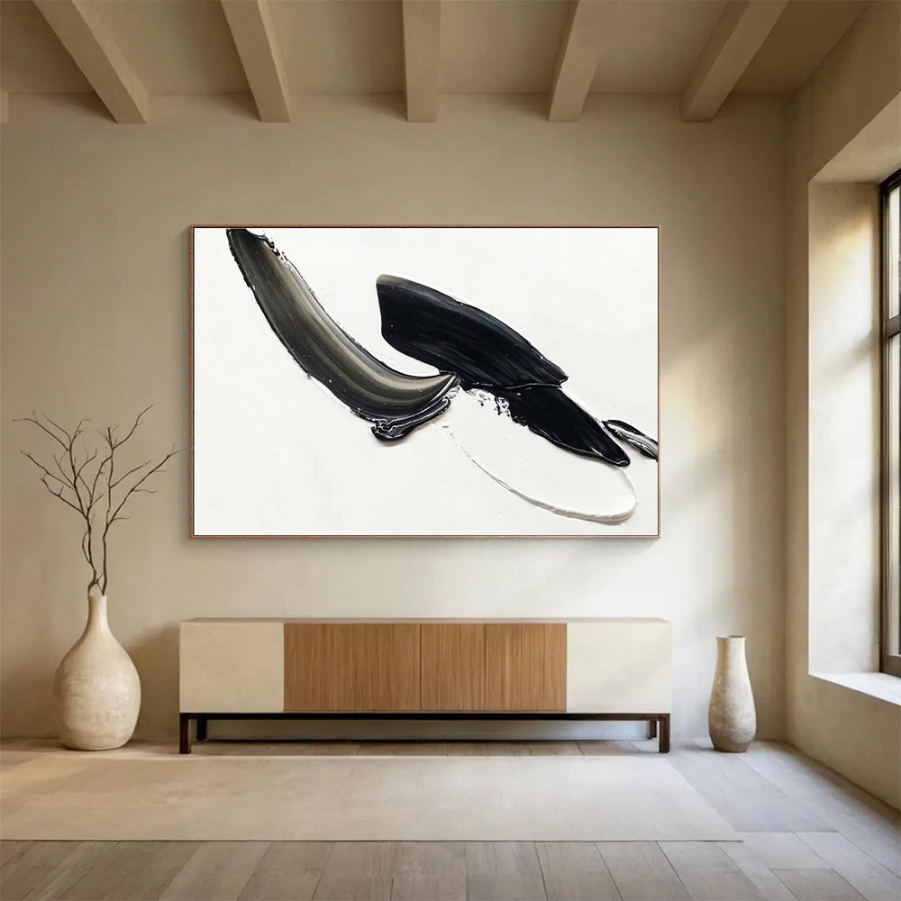 Sophisticated Large Abstract Artwork with Refined Textural Details for Living Room & Hotel Lobby DKH910