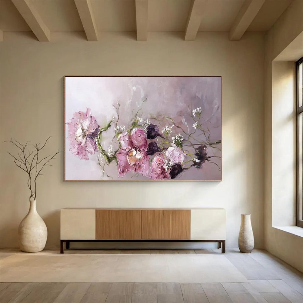 Spirited Giant Abstract Mural for Office & Living Room LargeART1762