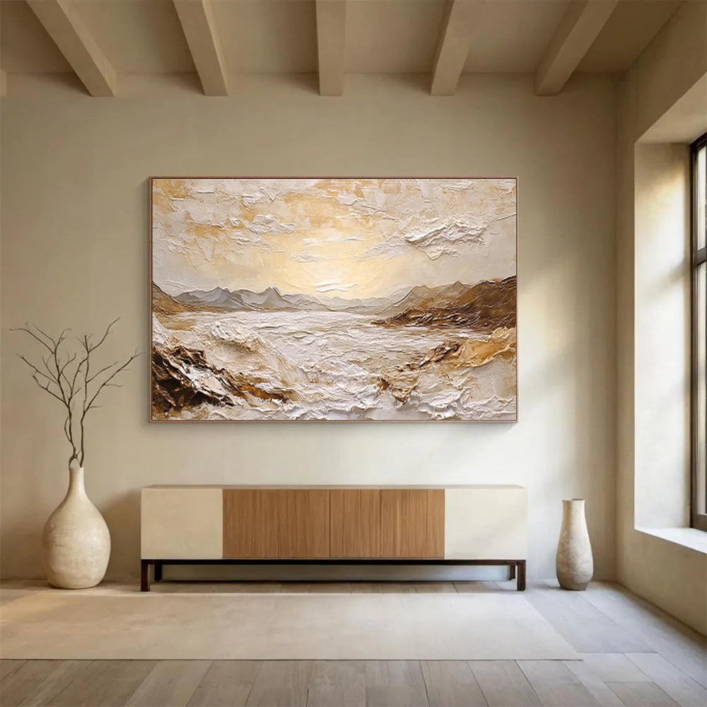 Large - Format Abstract Canvas for Dining Room & Hallway DKH458