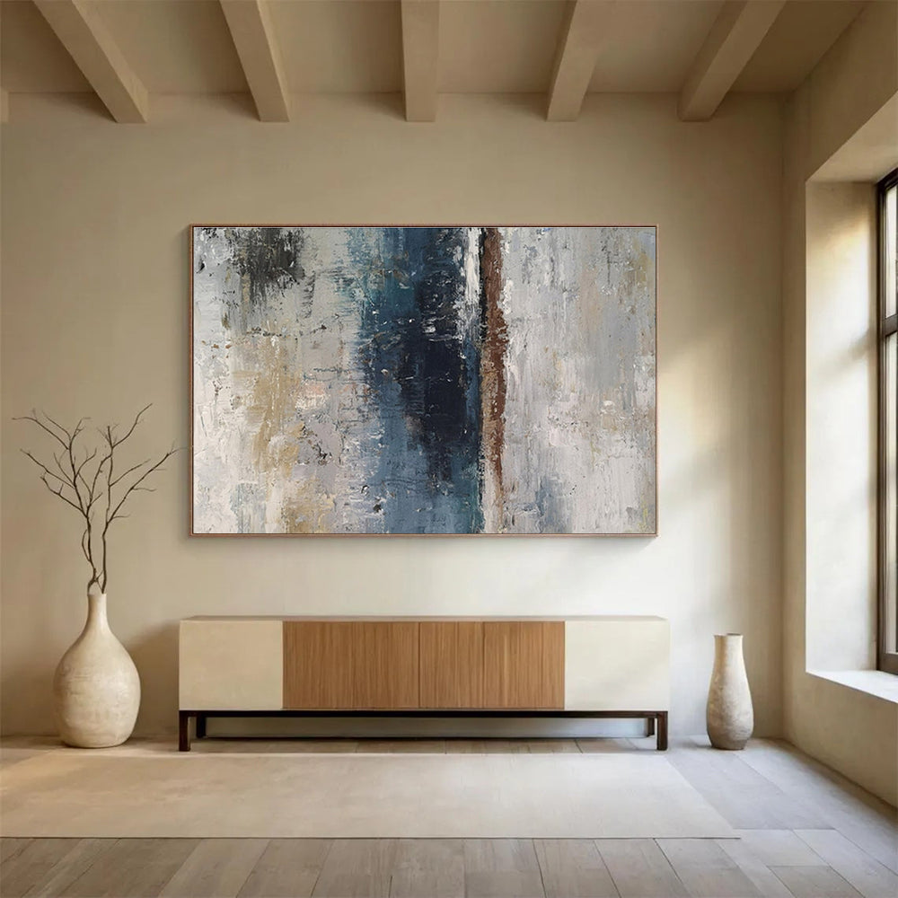 “Abstract Odyssey” Oversized Abstract Mural for Hallway & Office DKH293