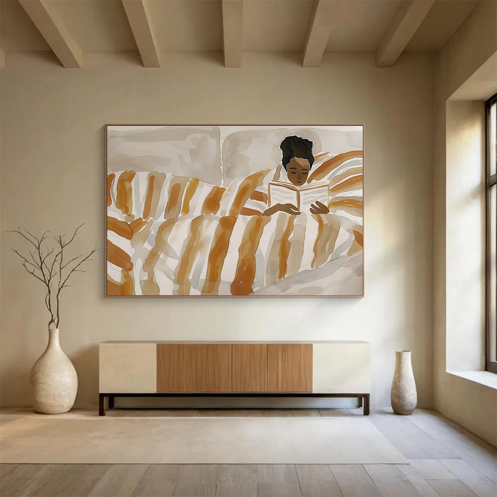 “Harmonic Balance” Large - Format Abstract Painting for Entryway & Living Room DKH230