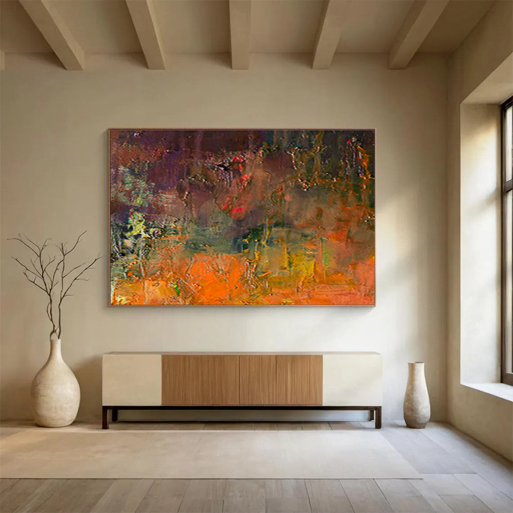 Grand Abstract Painting for Entryway & Living Room DKH370