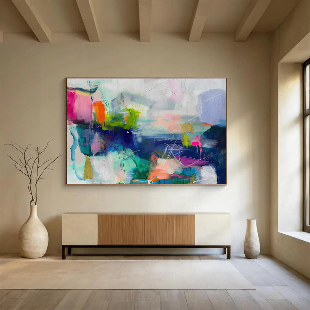 Colossal Abstract Wall Decor for Office & Bar DKH474