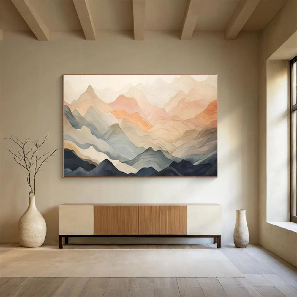 Elegant Large Abstract Wall Decor for Hallway & Bar LargeART1696