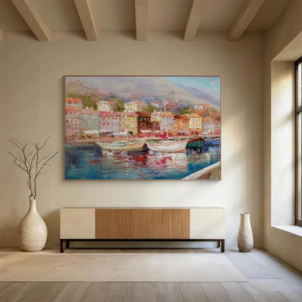 Punk - Inspired Edgy Abstract Wall Decor for Hallway & Bar LargeART1800