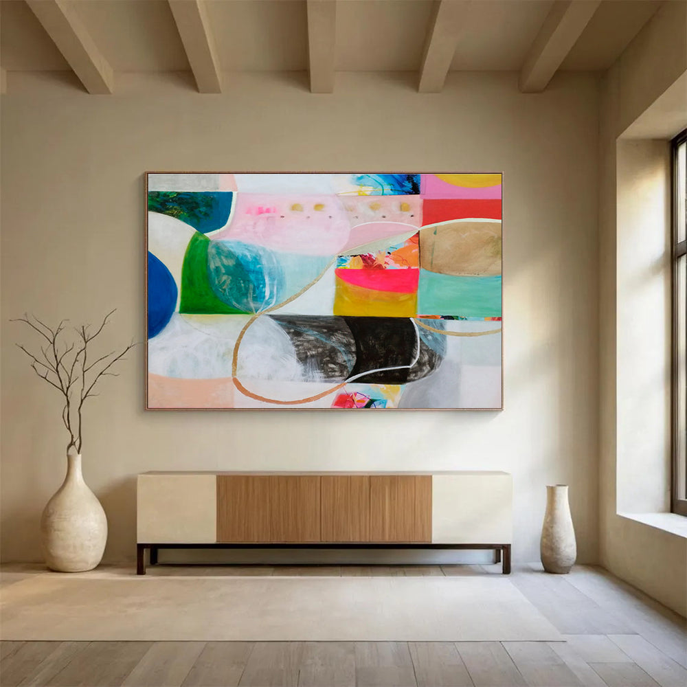 Custom - Crafted Mural for Hallway & Office DKH069