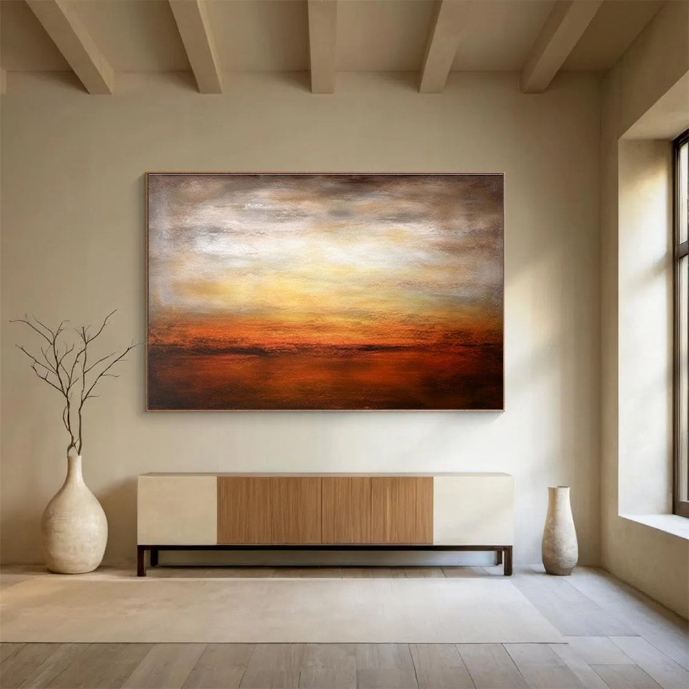 “Mystic Vortex” Vast Abstract Canvas for Bedroom & Office DKH343