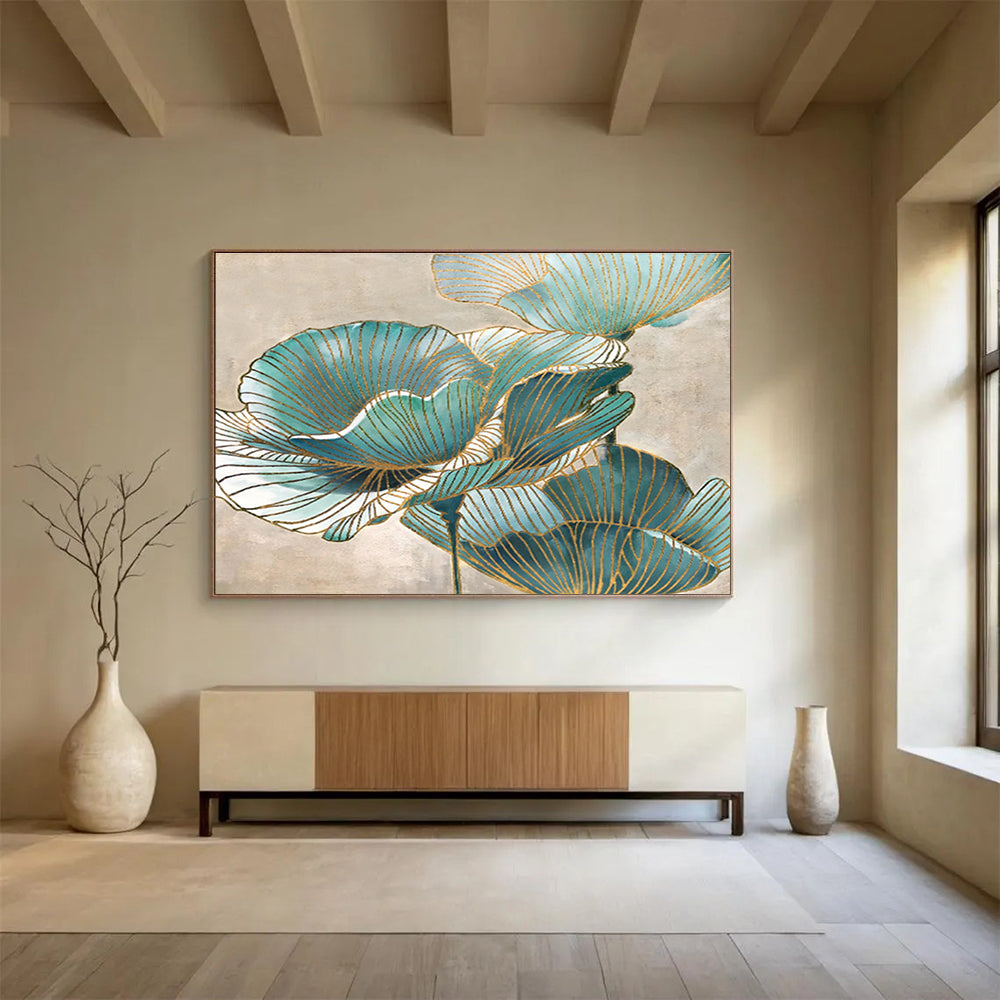 Vast Abstract Mural for Bedroom & Office DKH428