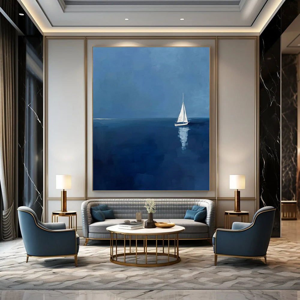 Gigantic Hand-Painted Abstract Wall Mural for Bar & Nightclub LargeART2230