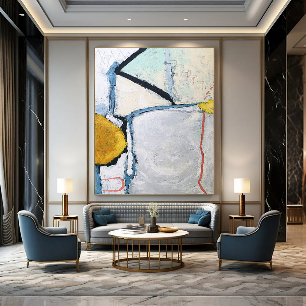 Graceful Custom - Crafted Textured Canvas Art for Bedroom & Bar DKH1105