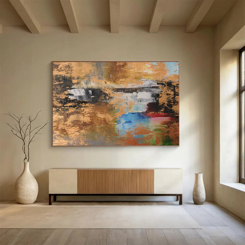 Massive Custom Abstract Wall Decor for Museum DKH019