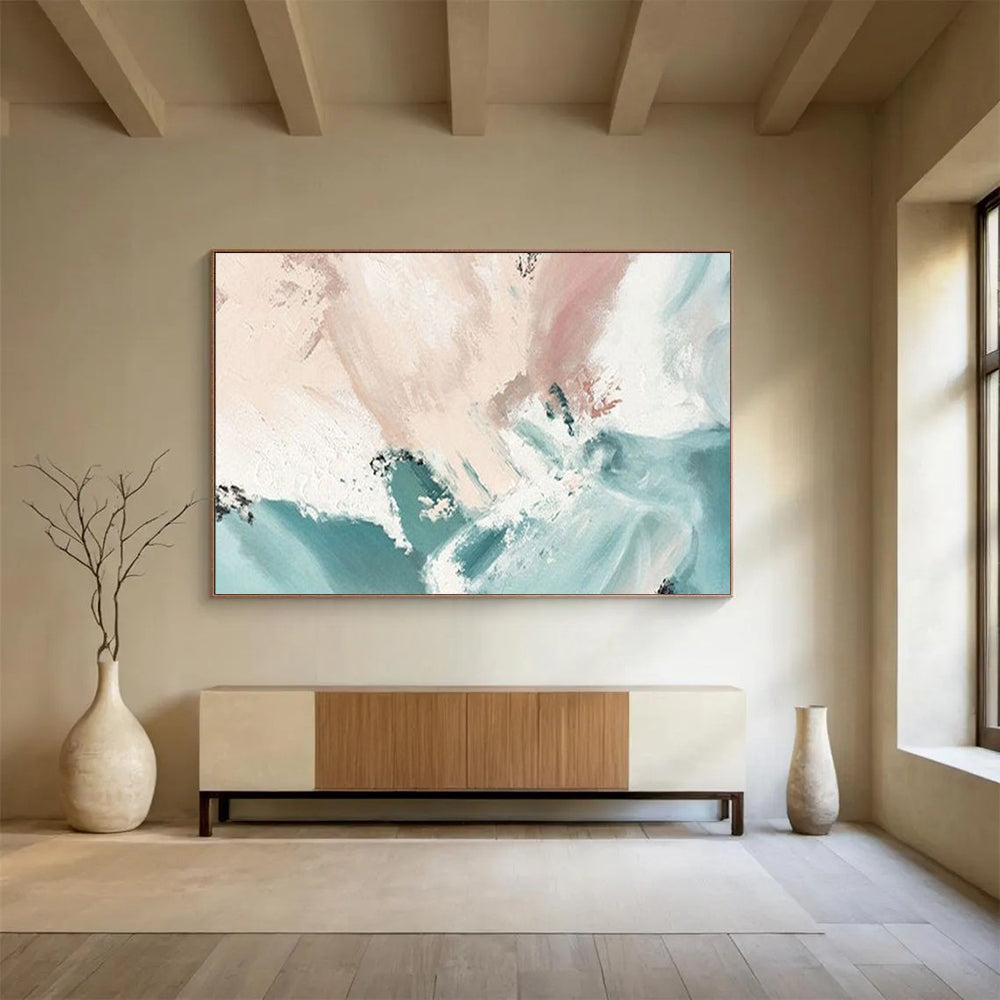 Soft Pastel Abstract - Dreamy Bedroom or Nursery Decor DLZ182