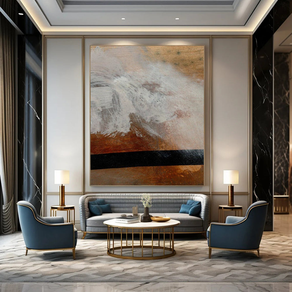 Handmade Large Abstract Paintings: Custom, Textured & Alluring DTP185