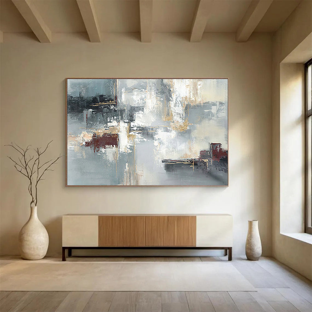 “Innovative Impressions” Vast Abstract Painting for Office & Bar DKH352