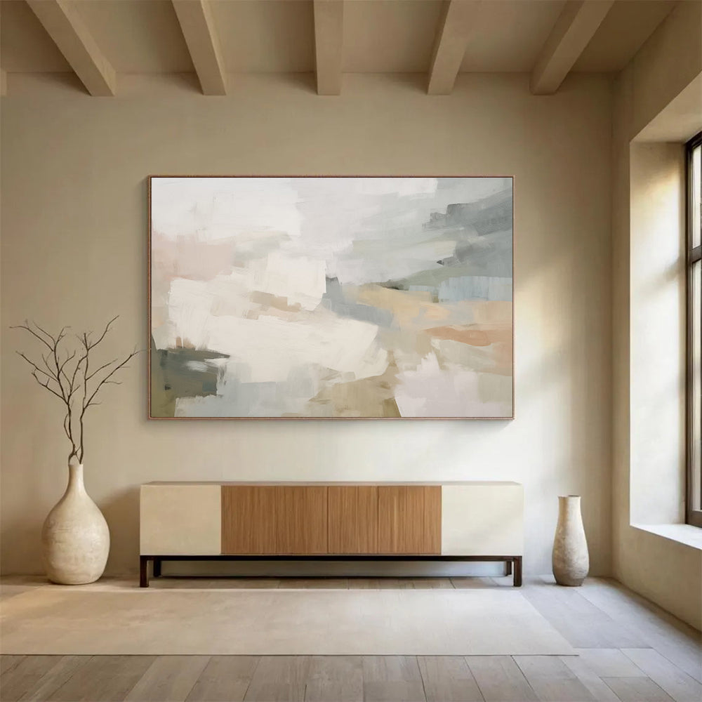 “Abstract Dynamics” Oversized Abstract Canvas for Living Room & Bar DKH246