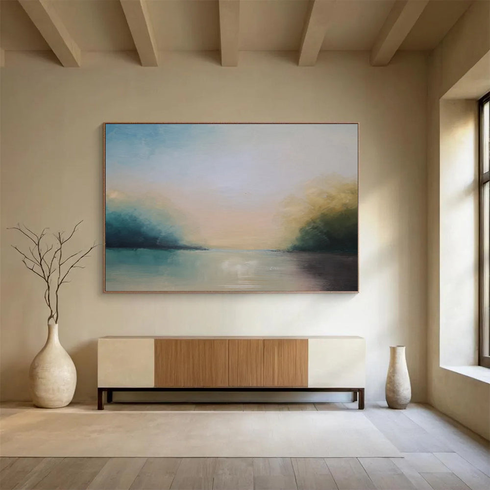 Soft Landscape Abstract - Serene Bedroom Escape DLZ014