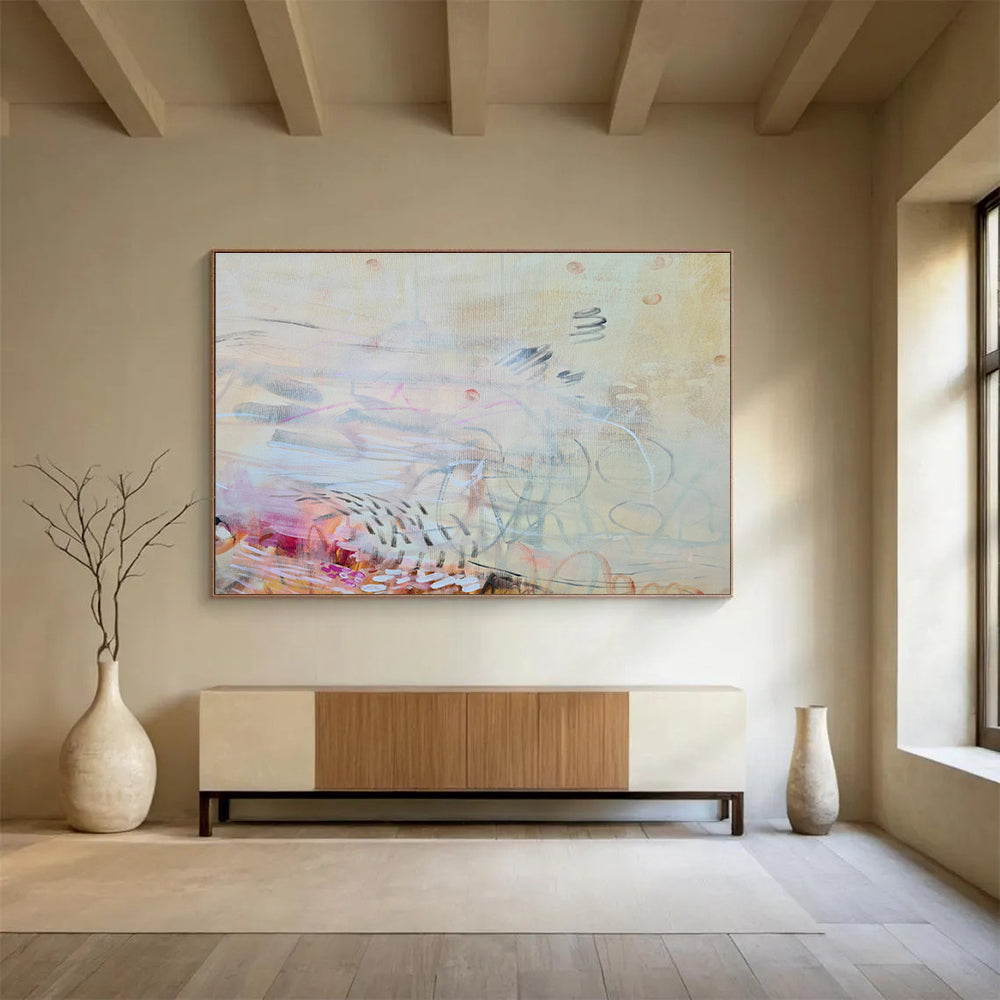 Custom Abstract Wall Decor for Office & Entryway DKH066