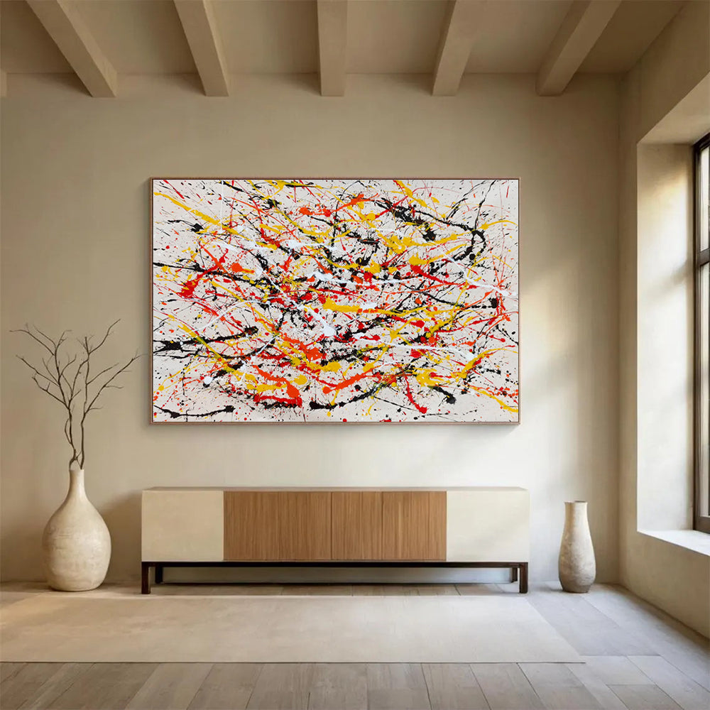 “Inspiring Resonance” Immense Abstract Artwork for Entryway & Office DKH303