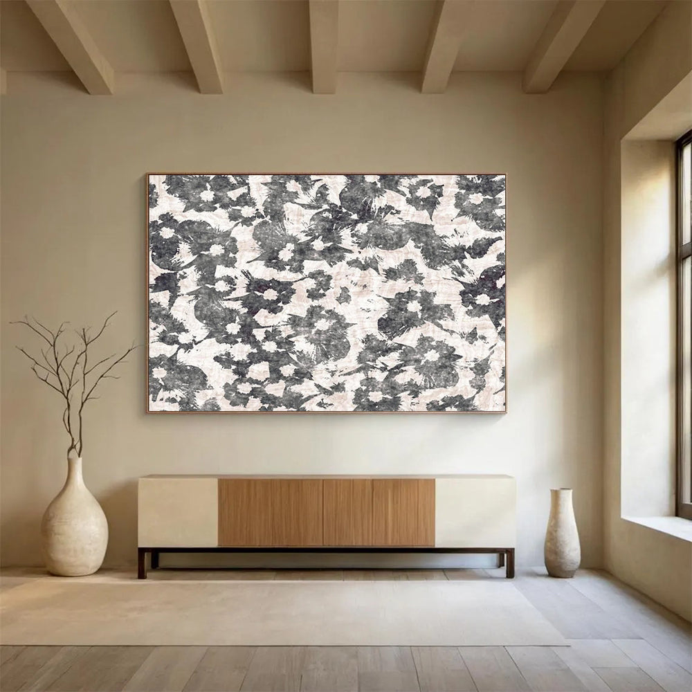Enormous Hand-Painted Abstract Wall Decor for Bar & Hotel LargeART1491