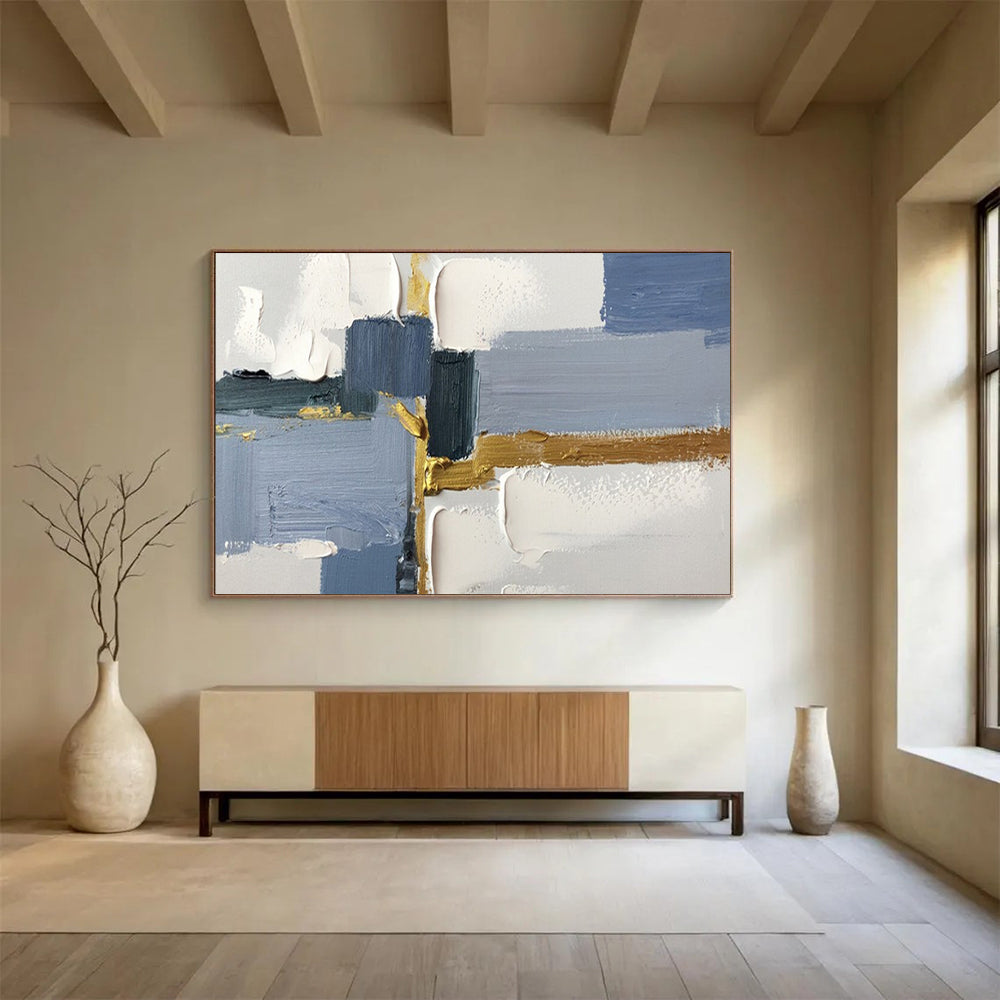 Enormous Abstract Wall Art for Entryway & Living Room LargeART1562