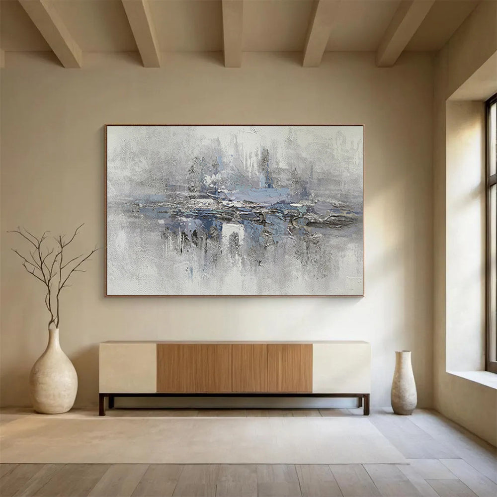 “Abstract Odyssey” Oversized Abstract Mural for Hallway & Office DKH349