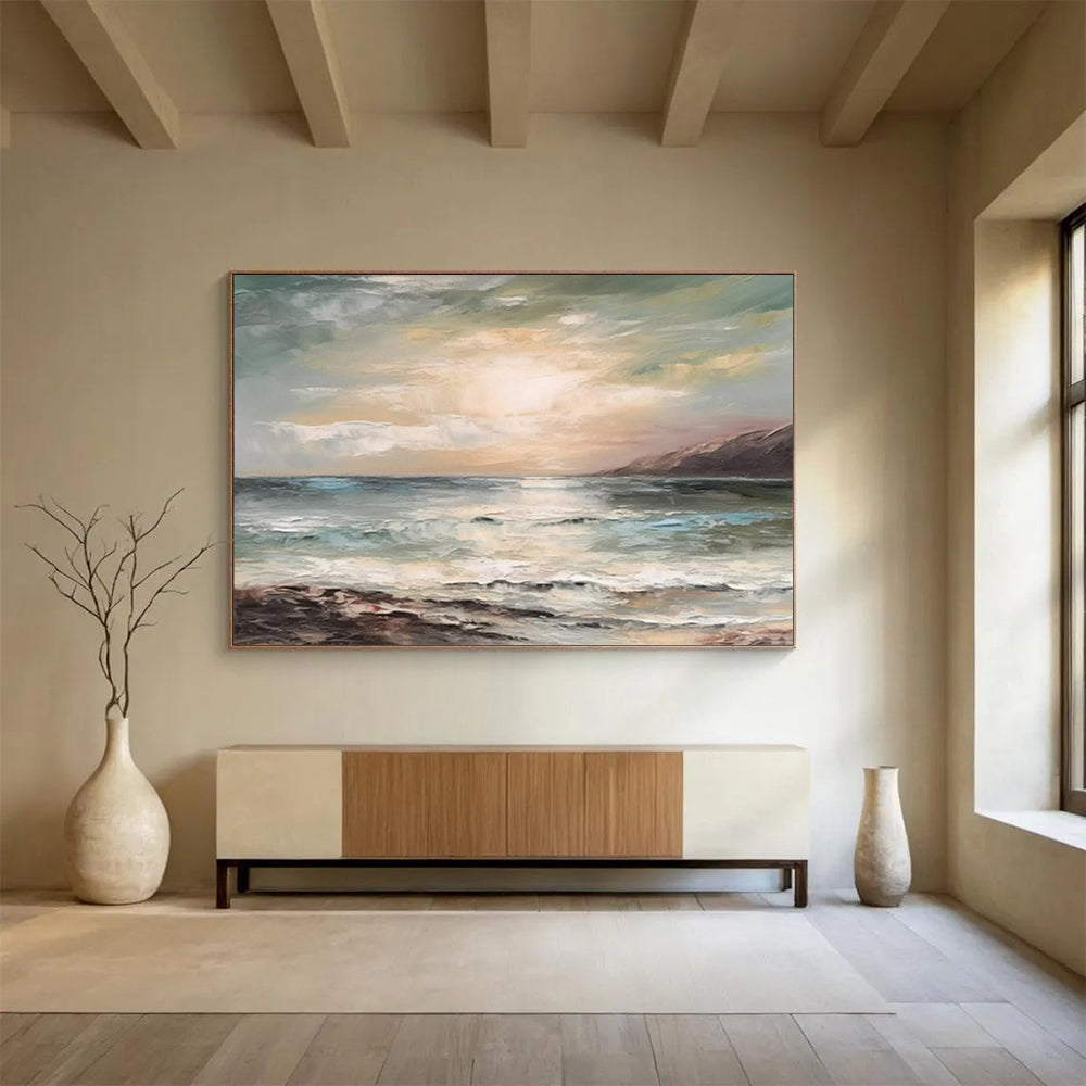 Vast Abstract Mural for Entryway & Hotel Lobby LargeART1546