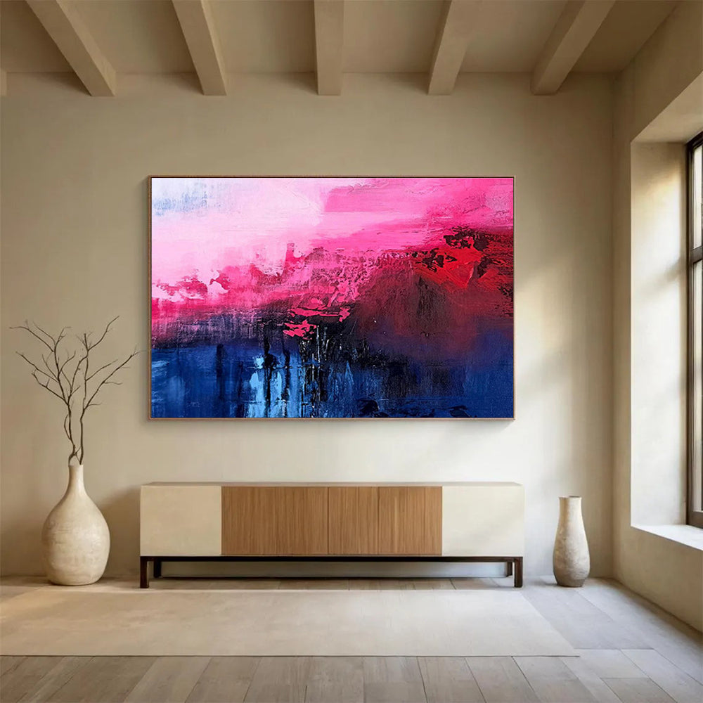 “Innovative Horizons” Vast Abstract Painting for Office & Bar DKH268