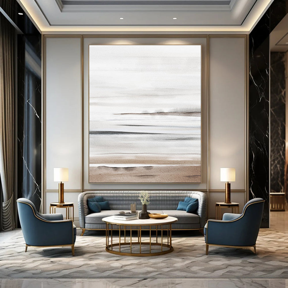 Artistic Textured Abstract Wall Art for Living Room & Studio LargeART2064