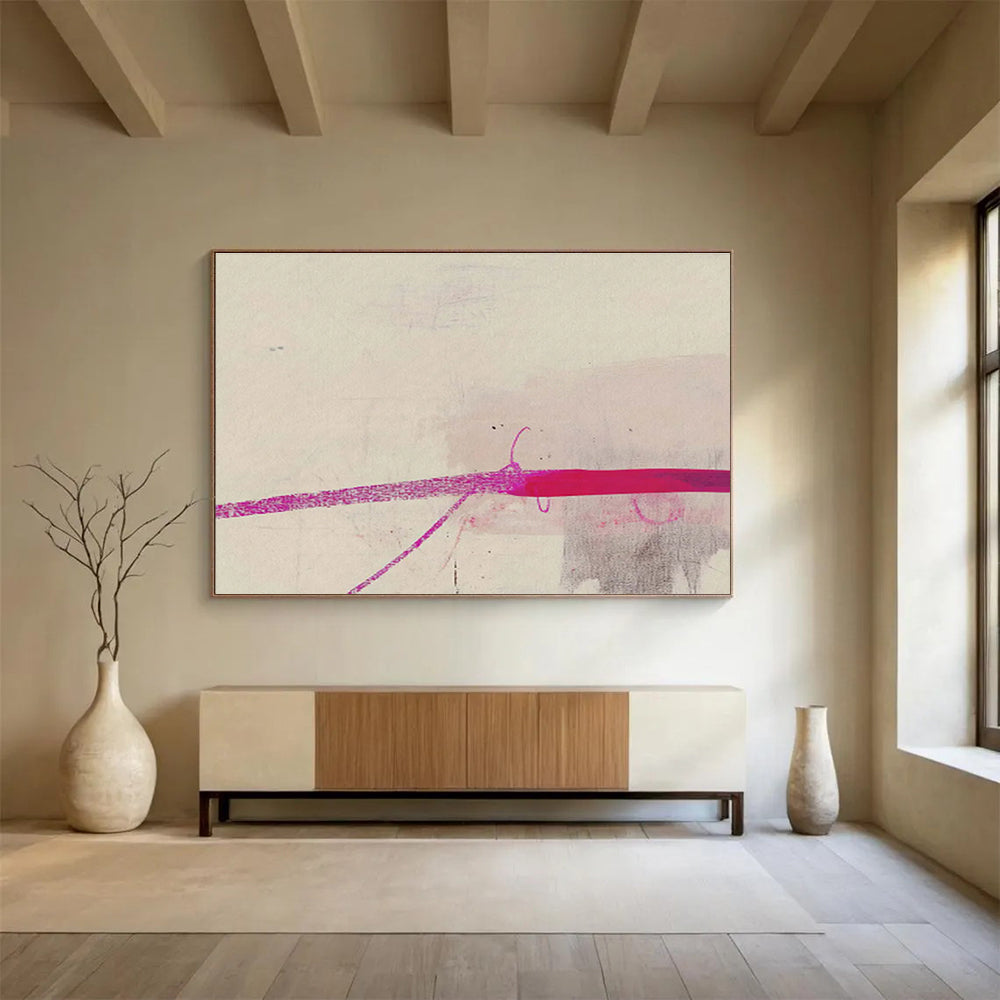 “Mystic Resonances” Giant Abstract Canvas for Bedroom & Entryway DKH279