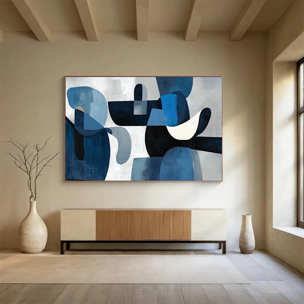 Regal Abstract Mural for Entryway & Hotel Lobby LargeART1713