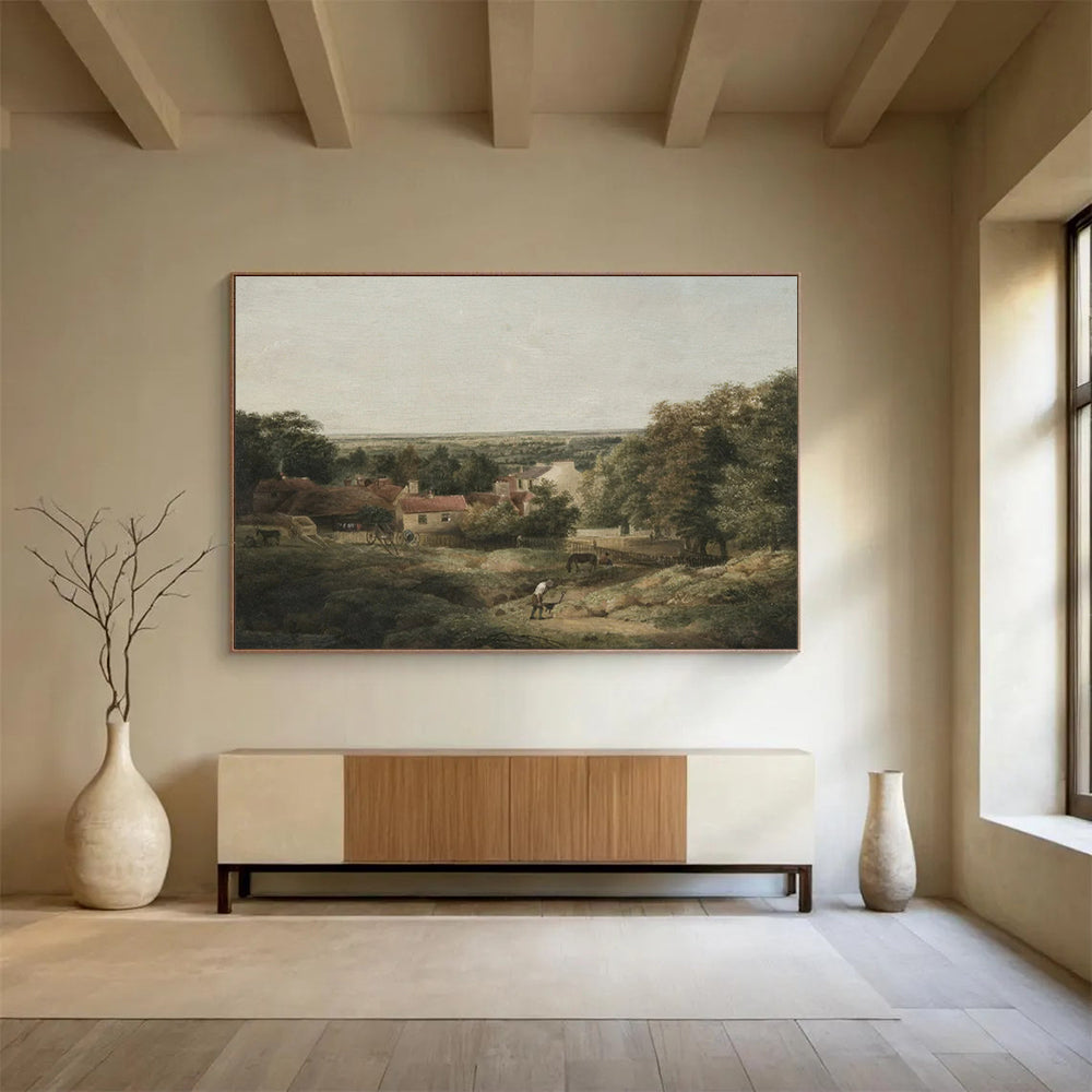 Modern Colossal Abstract Canvas Art for Bedroom & Dining Room LargeART1609