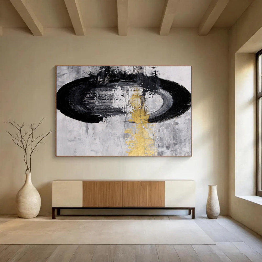 Custom - Made Grand Abstract Wall Art for Banquet Hall DKH016