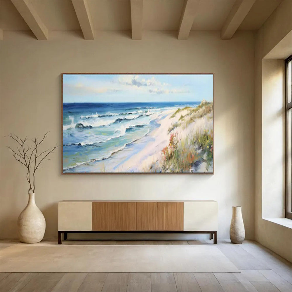 Stunning Giant - Sized Abstract Painting for Entryway & Hotel LargeART1697