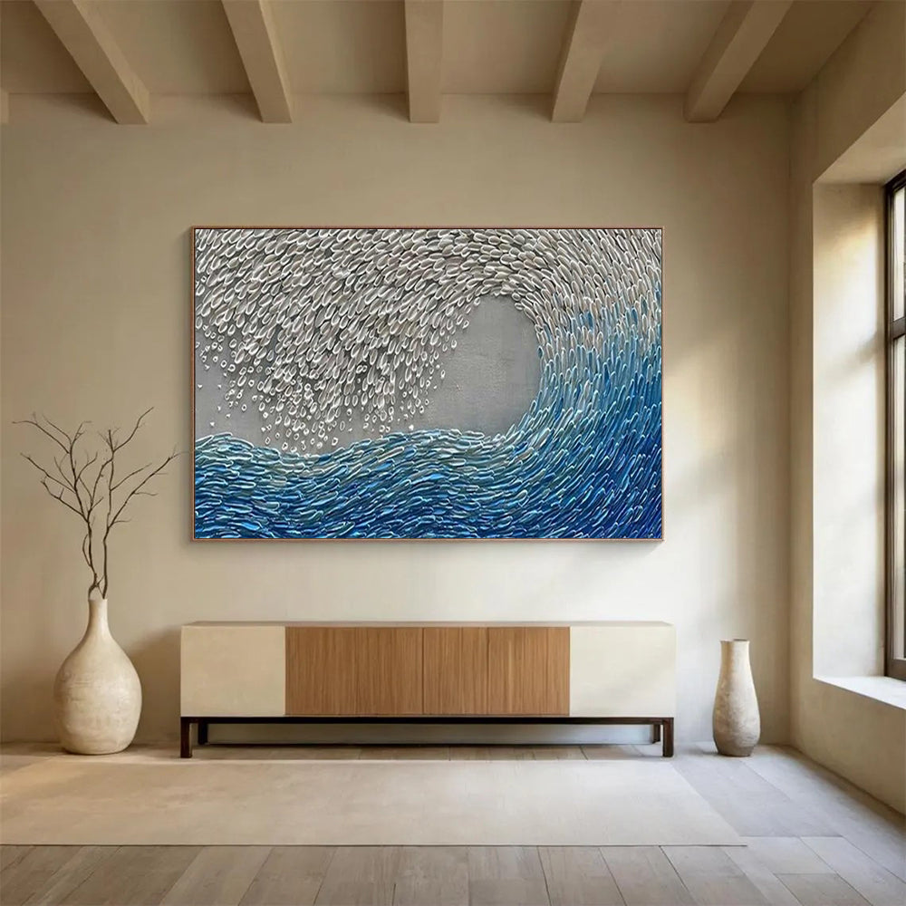 Expansive Abstract Wall Art for Bedroom & Living Room LargeART1654
