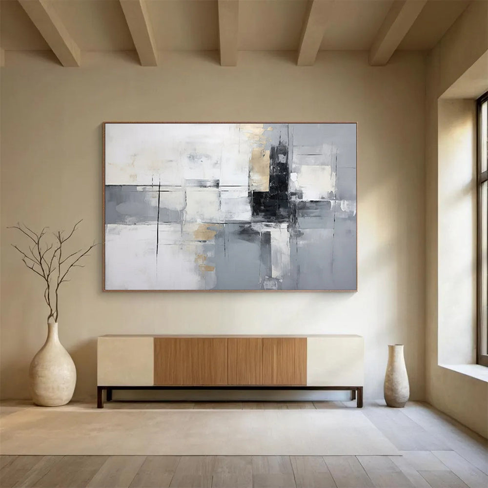 Eye - Catching Vast Abstract Canvas for Hallway & Bar LargeART1574
