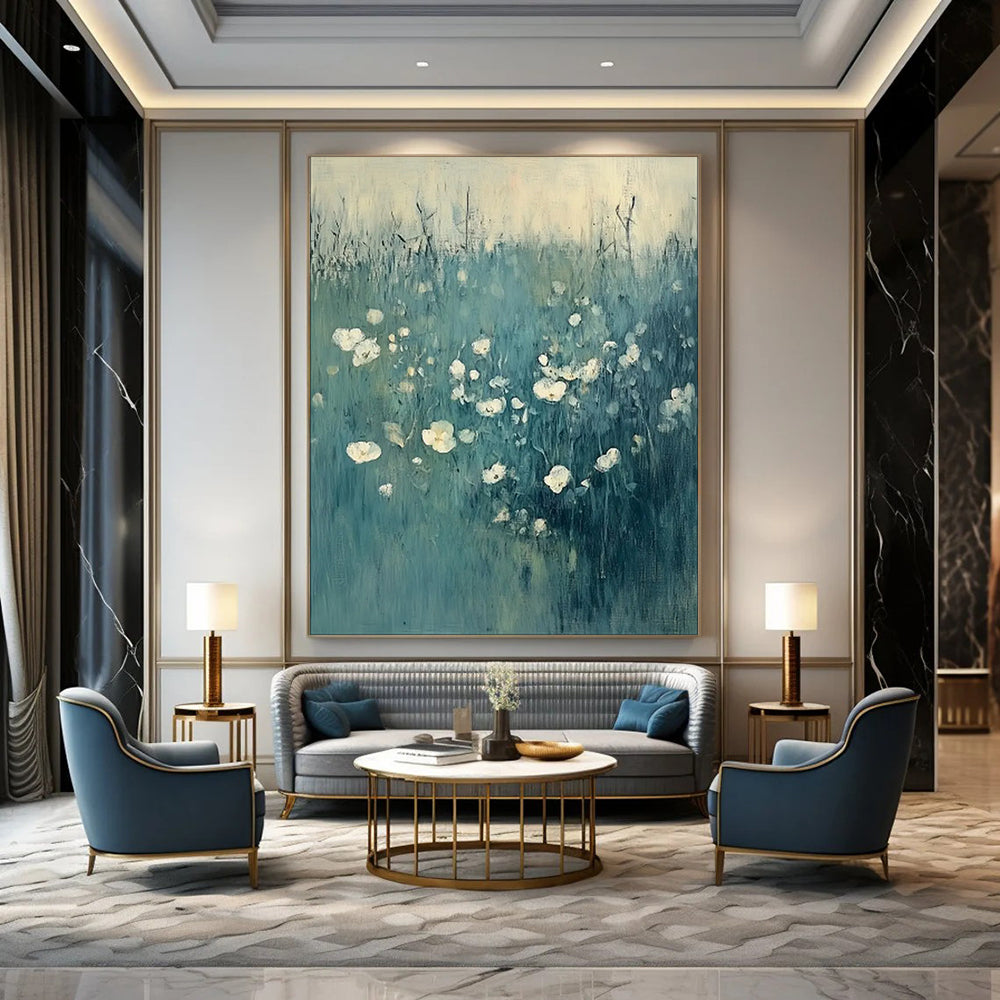 Hand-Painted Personalized Abstract Painting for Bedroom & Hotel LargeART1933