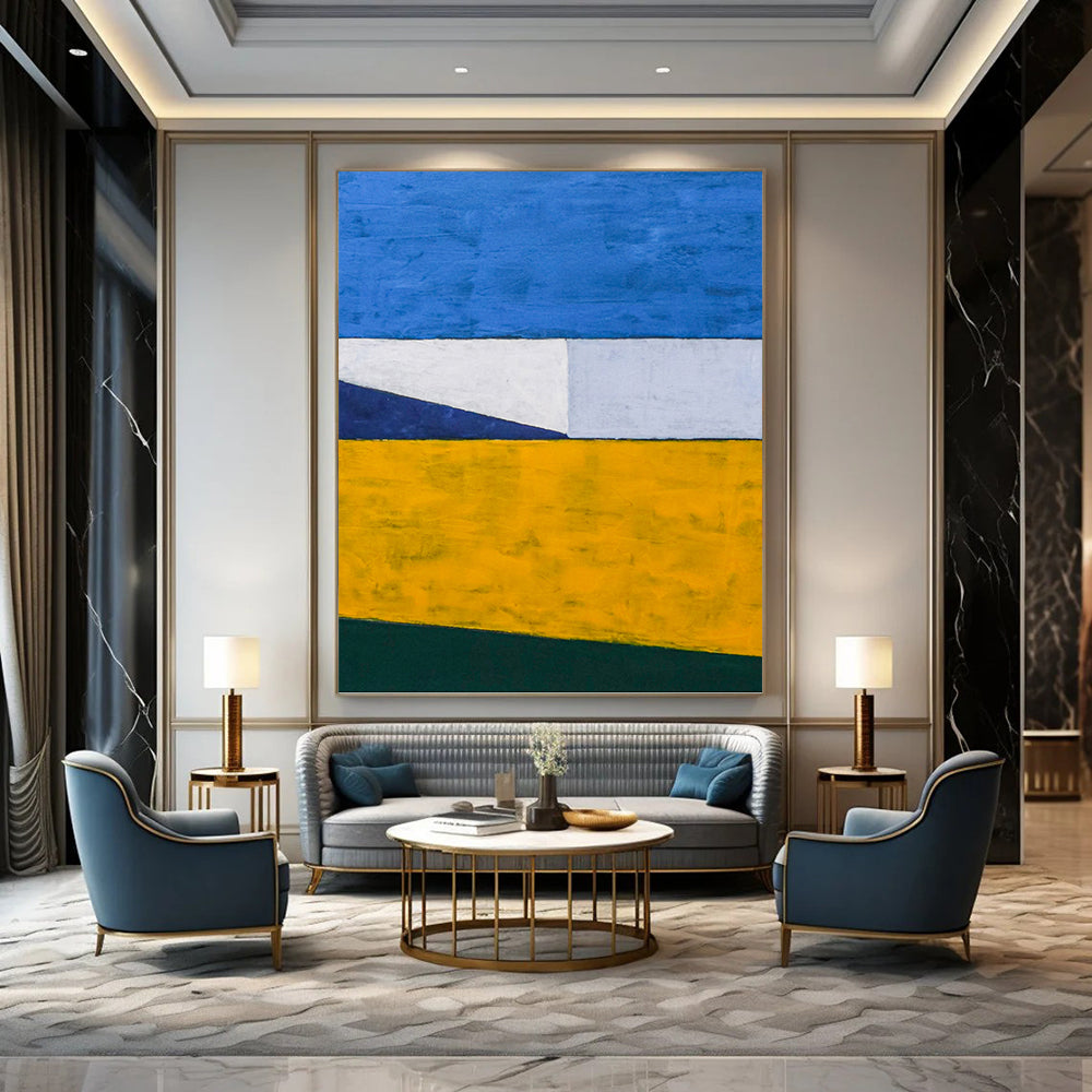 Artisan - Crafted Textured Canvas Abstract for Dining Room & Bedroom DKH1096
