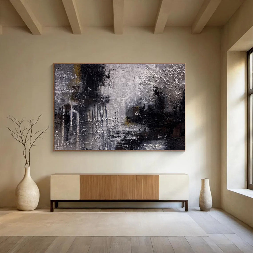 Massive Personalized Abstract Painting for Event Space DKH009