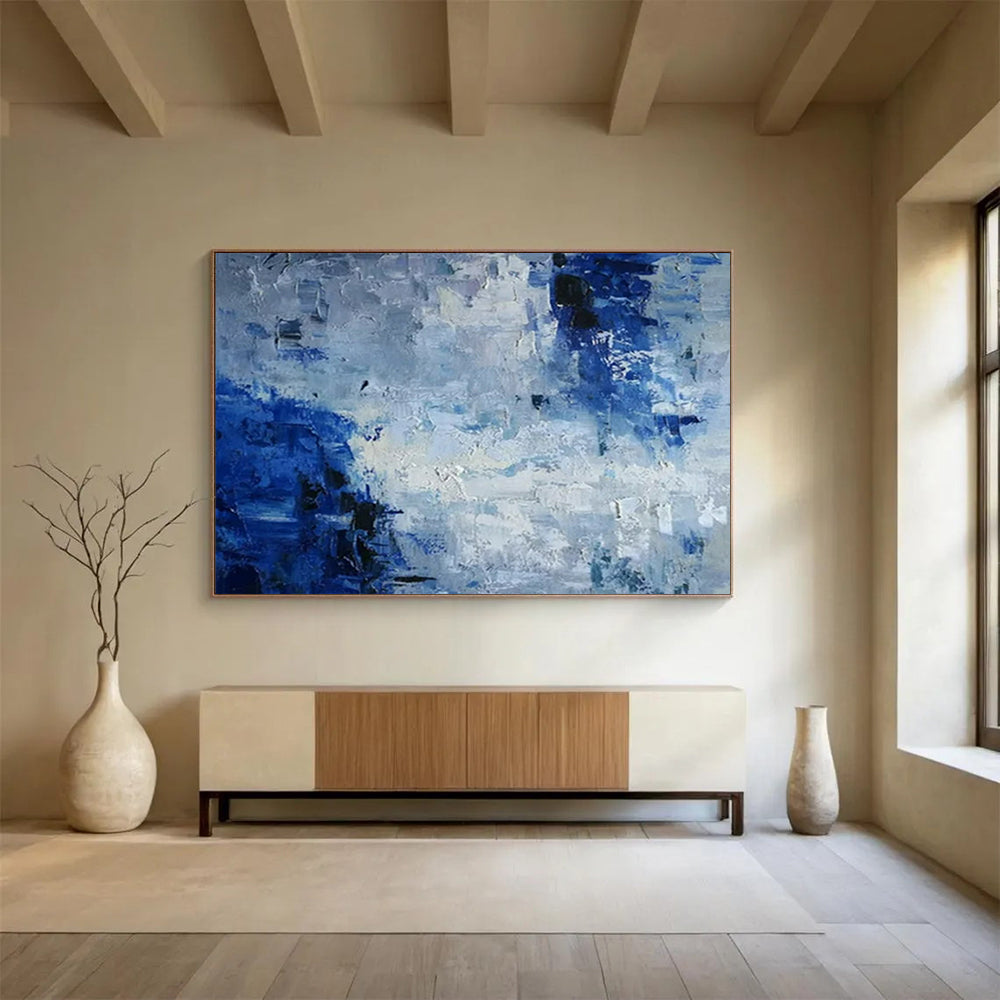 Tranquil Large - Format Abstract Canvas for Bedroom & Entryway LargeART1587
