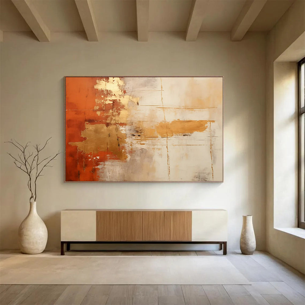 Oversized Abstract Mural for Bedroom & Living Room LargeART1571