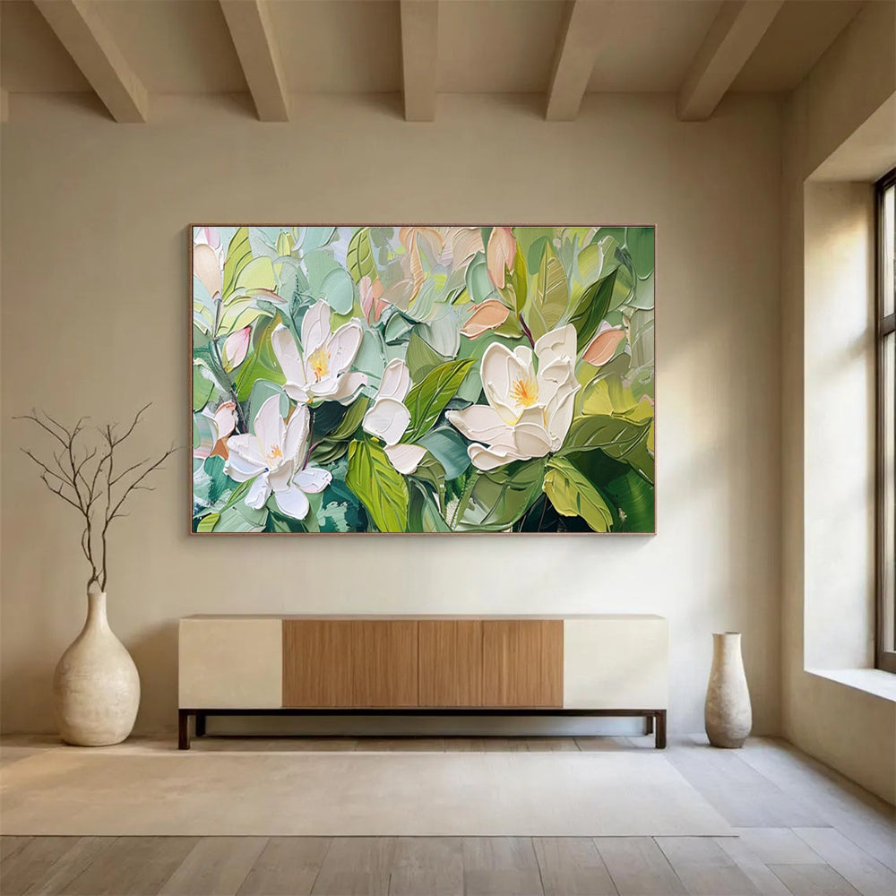 Engaging Original Oversized Textured Hand - Applied Abstract Artwork for Interactive Interiors DKH836