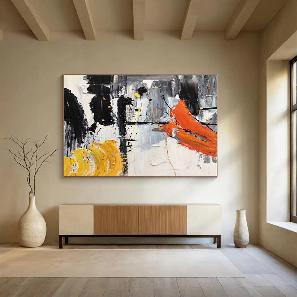 Breathtaking Massive Abstract Mural for Bar & Entryway DKH187