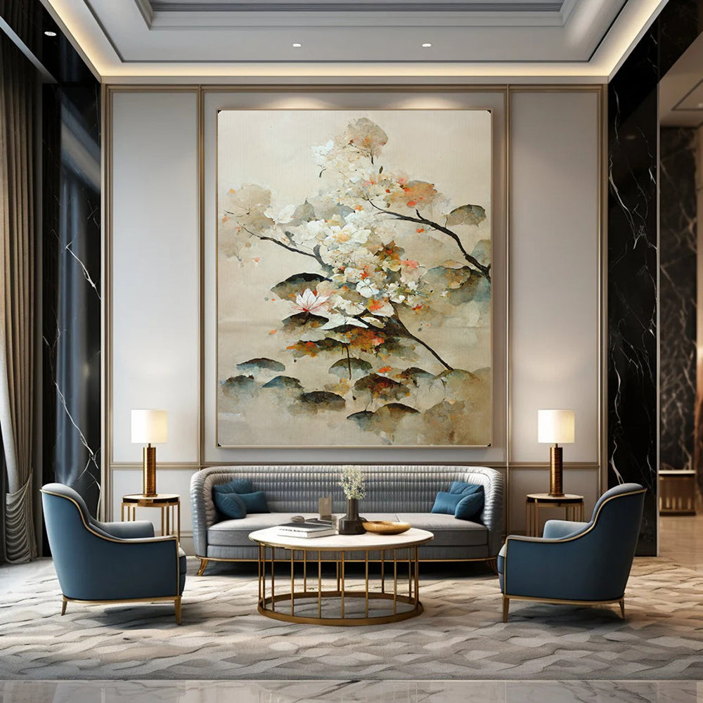 Handmade Textured Wall Artwork for Living Room & Nursery LargeART2154