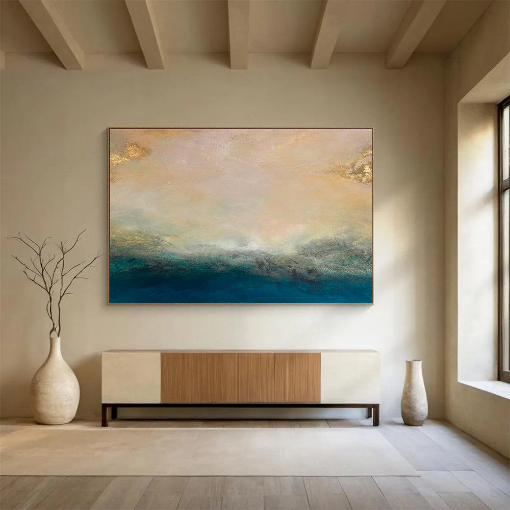 Gigantic Textured Hand - Applied Abstract Wall Mural for Memorable Settings DKH770